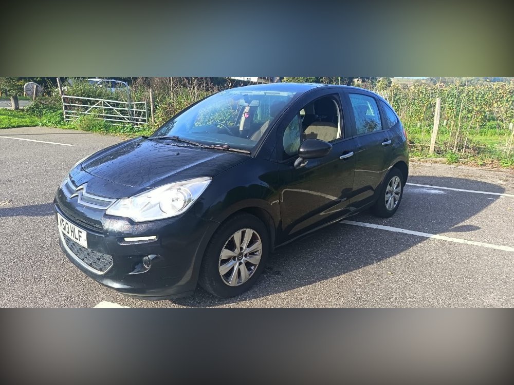 Black Citroen C3 1.2 VTi VTR Hatchback 5dr Petrol Manual Euro 5 82 ps