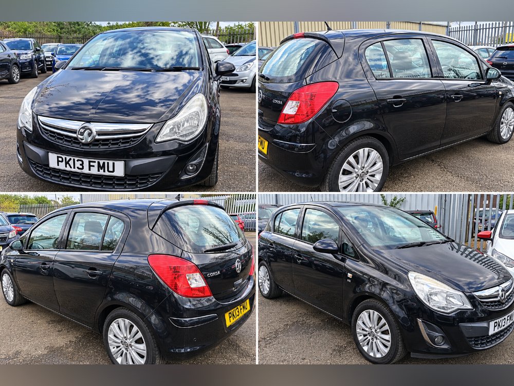 Black Vauxhall Corsa Photo Collage.png