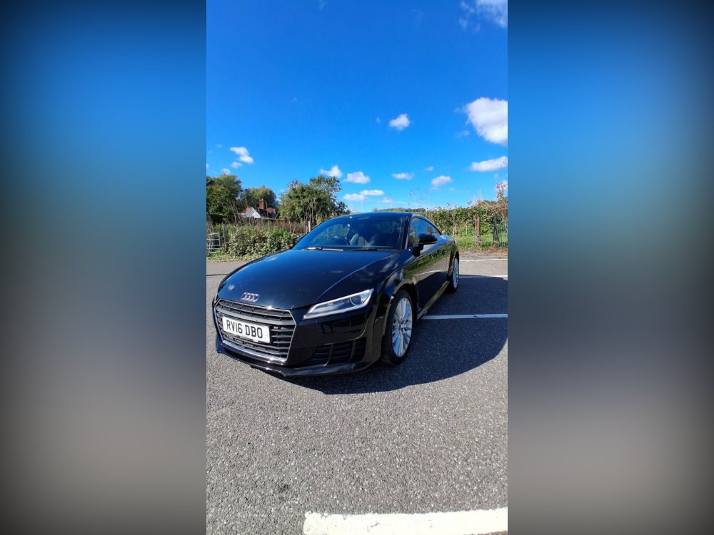 Black Audi TT 1.8 TFSI Sport Coupe 3dr Petrol Manual Euro 6 s/s 180 ps