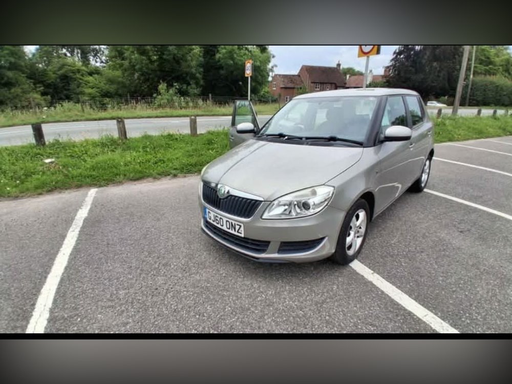 Beige 2010 Skoda Fabia 1.6 TDI SE Hatchback 5dr Diesel Manual Euro 5 75 ps in Canterbury